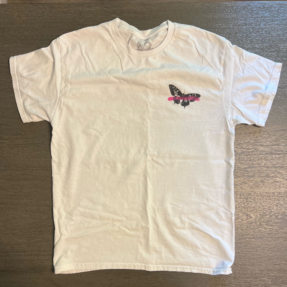 Tomorrow Butterfly Tee | White | Size M